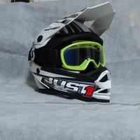 Casco Moto-Cross Ragazzo + Maschera