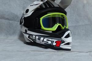 Casco Moto-Cross Ragazzo + Maschera