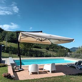 ombrellone 4x4 braccio laterale