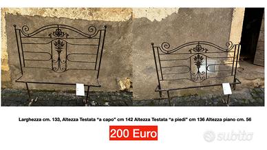 testate in Ferro  e legno 800/900 dimora storica