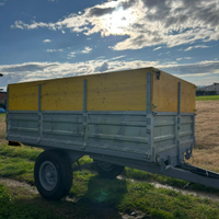 Rimorchio Agricolo Ribaltabile - Con Targa e docum