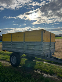 Rimorchio Agricolo Ribaltabile - Con Targa e docum