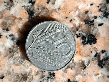moneta 10 lire  rara 