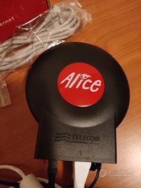 Modem ADSL Alice con cavo ethernet