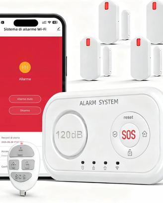 Allarme casa senza fili NUOVO IMBALLATO