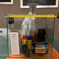 Acquario 30 litri completo