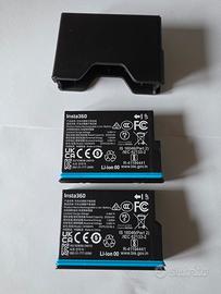 Coppia Batterie Originali Insta360 X4 Air (ottime)