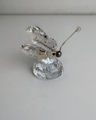Farfalla Swarovski in cristallo da restaurare