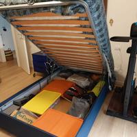 Letto contenitore una piazza e mezzo