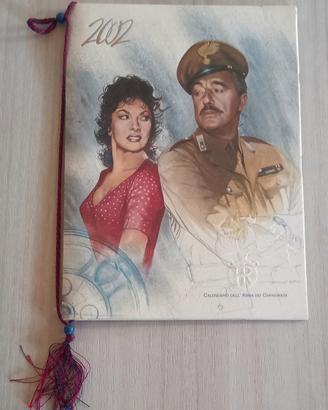Calendario Storico Carabinieri 2002 con Nappa 
