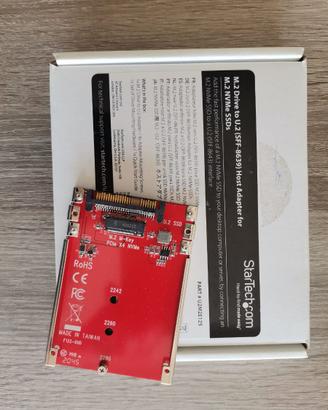 M.2 to U.2 Adapter - M.2 PCIe NVMe SSDs Startech