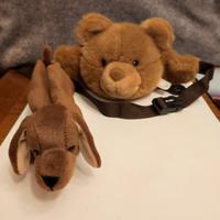 Marsupio peluche / Astuccio matite peluche Nuovi 