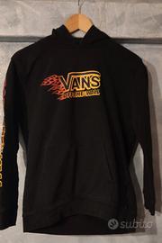 Felpa Vans ragazzo nera XL