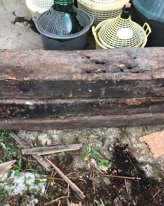 Travi legno antiche