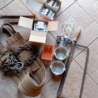 Elettrico, ABB, cinghia di montaggio, scalpelli.