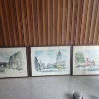 trittico di stampe cascella