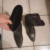 stivali Geox metà polpaccio da lucidare 