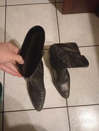 stivali Geox metà polpaccio da lucidare 