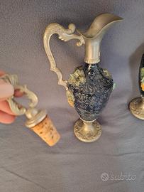 Coppia Decanter d epoca