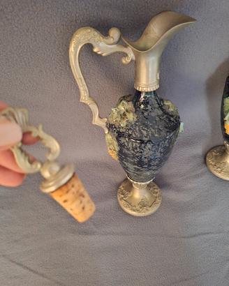 Coppia Decanter d epoca