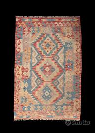 Tappeto Kilim persiano fatto a mano (160cm x 100cm