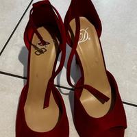 Sandali in camoscio N.38