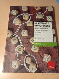 Libro Erickson ' Le difficoltà ortografiche'