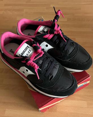 Sneakers Saucony Donna Grige Fucsia 40.5