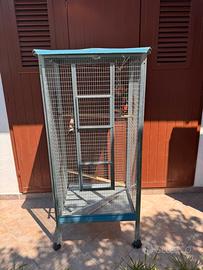 Voliera / gabbia per pappagalli o uccelli