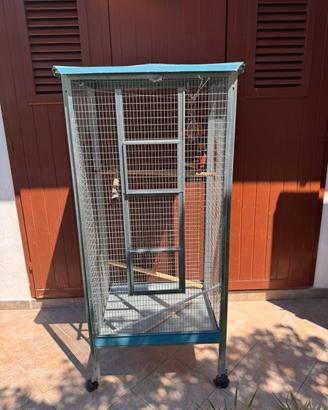 Voliera / gabbia per pappagalli o uccelli