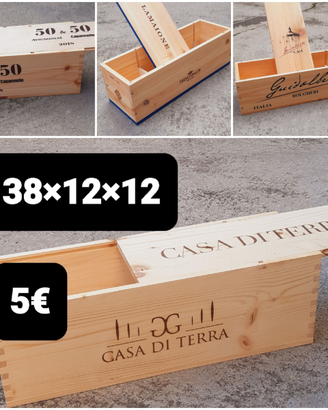 Cassettine in legno