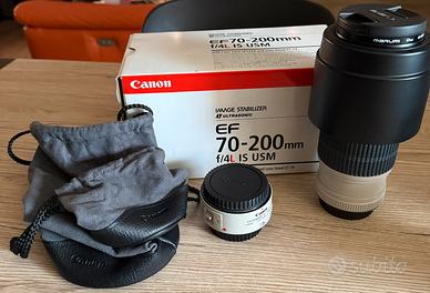 Canon EF70-200mm f/4L IS USM e Extender EF 1.4X II