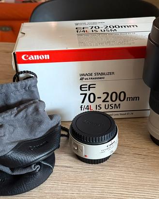 Canon EF70-200mm f/4L IS USM e Extender EF 1.4X II