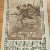 Regno d Italia 6 divisione Milano 1928