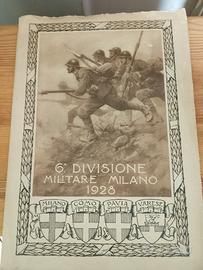Regno d Italia 6 divisione Milano 1928