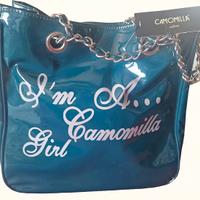 Borsa Camomilla in Canvas nuova con cartellino