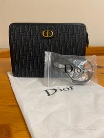 Borsa / Pochette Dior Oblique Nera