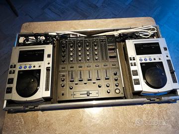 Consolle DJ 2 CDJ 100s + mixer DJM 500 PIONEER