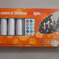 Candele LED  a colori con telecomando