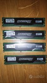 4x4GB Crucial Ballistix Sport DDR3-1600MHz CL9