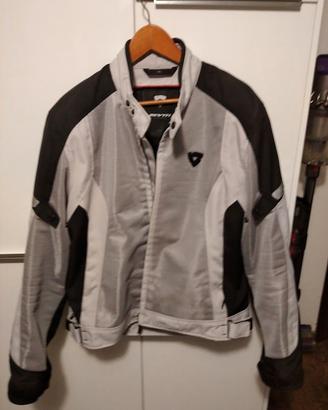 Giacca moto + 2 tute antipioggia + paraschiena