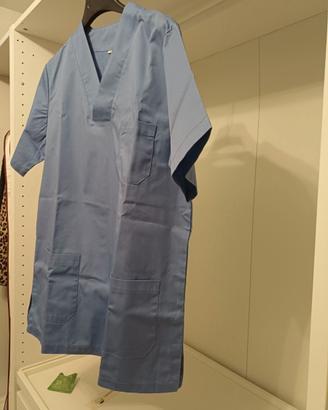 Casacca e cuffie sanitarie