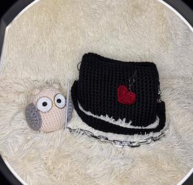 Oggetti all’uncineto, fato a mano