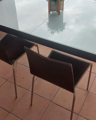 Tavolo e 6 sedie Calligaris 