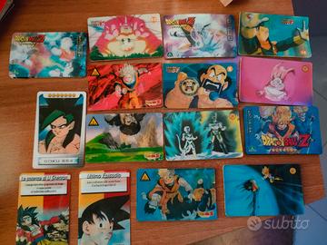 Dragonball 15 card olografiche vintage