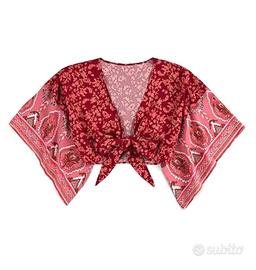 BLUSA CON NODO FRONTALE *NUOVA*