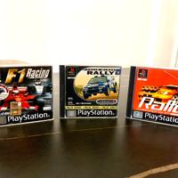 Lotto 3 giochi automobilismo - PlayStation 1