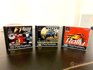 Lotto 3 giochi automobilismo - PlayStation 1