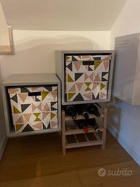 2 Eket Ikea grigi