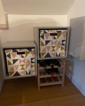 2 Eket Ikea grigi